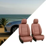 Toyota Camry Seat Covers (2015–2025) – Front Seat Custom Fit, Premium Eco-Leather  |  Owleys - View 1