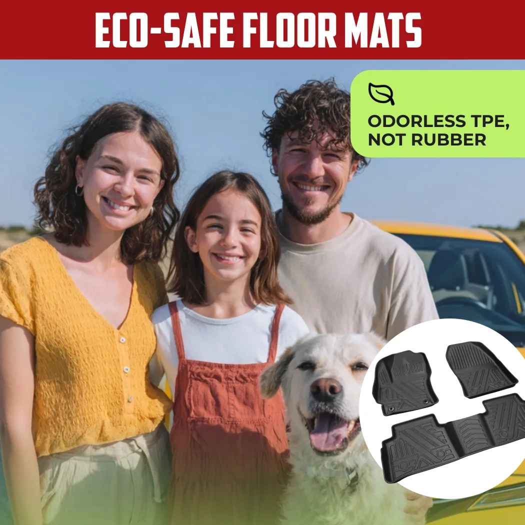 Toyota Corolla Floor Mats – Eco-Safe TPE  |  2019-2023 Models Custom Fit - View 2