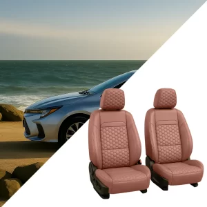 Toyota Corolla Seat Covers (2013-2026) – Front Seat Custom Fit, Premium Eco-Leather  |  Owleys