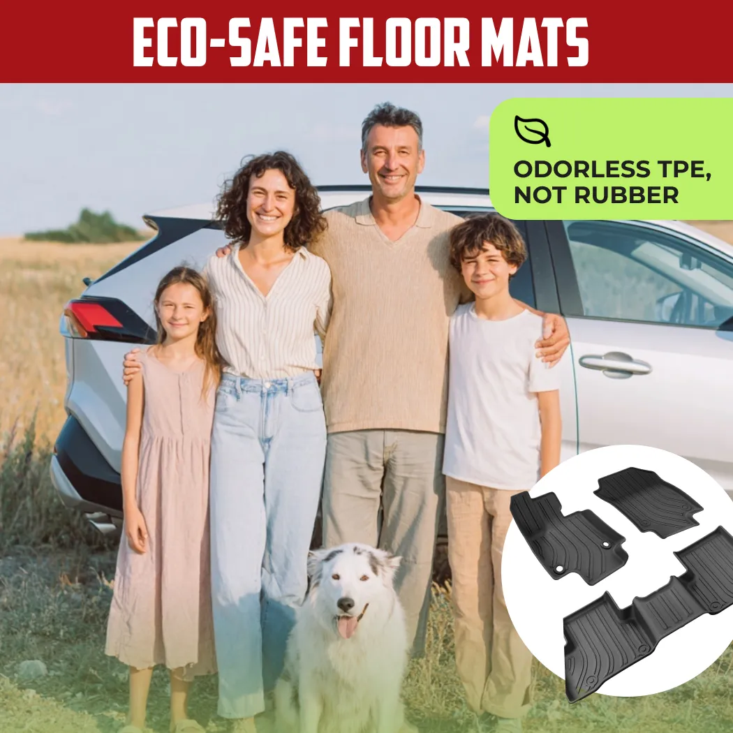 Toyota RAV4 Floor Mats – Eco-Safe TPE  |  2019-2024 Models Custom Fit - View 2
