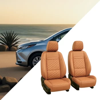 Toyota Sienna Seat Covers (2021–2025) – Fro…