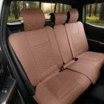 Toyota Tacoma Seat Covers (2016–2026) – Back Seat Custom Fit, Premium Eco-Leather  |  Owleys - View 1