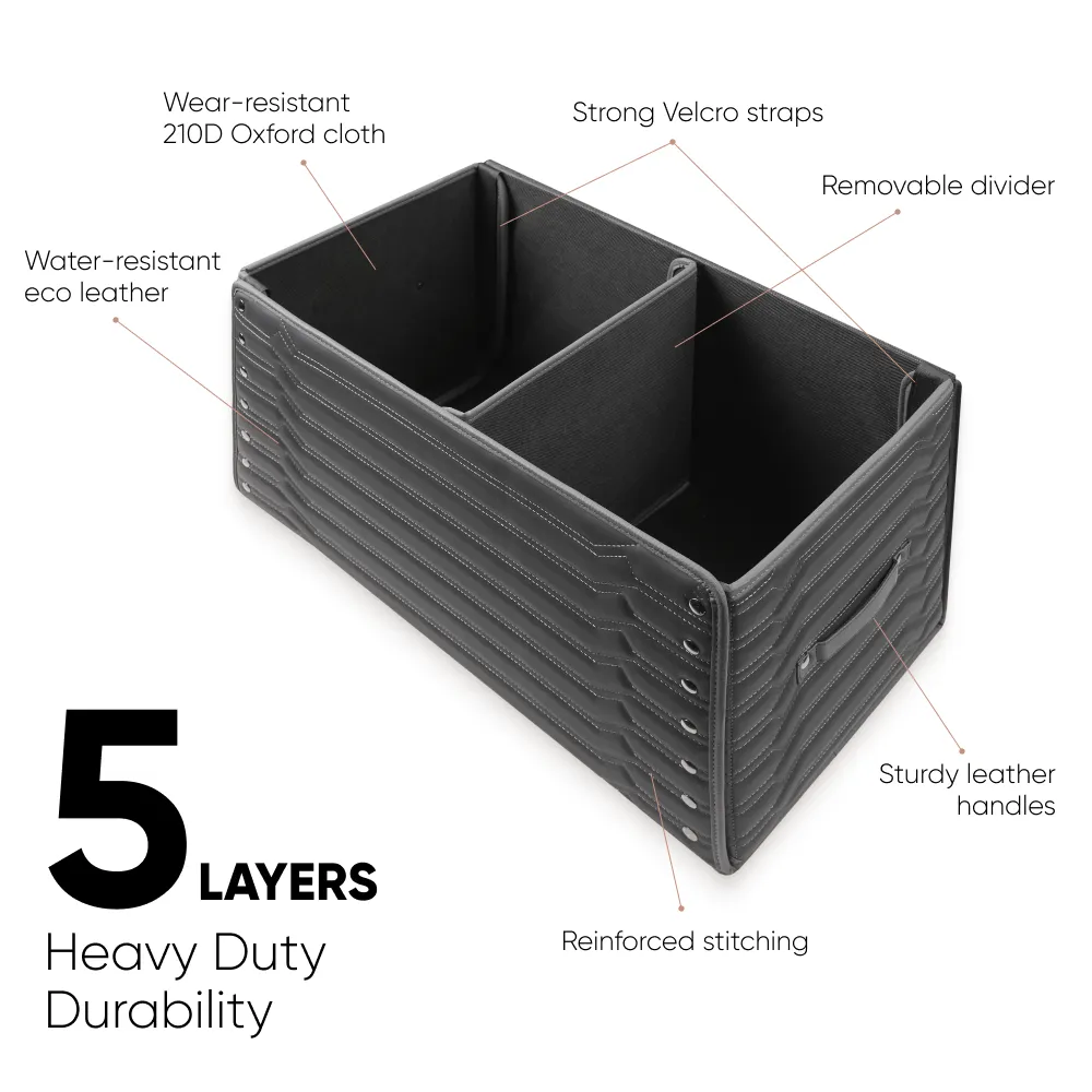 Rivian Trunk Organizer  |  “Highway” by Owleys - View 3