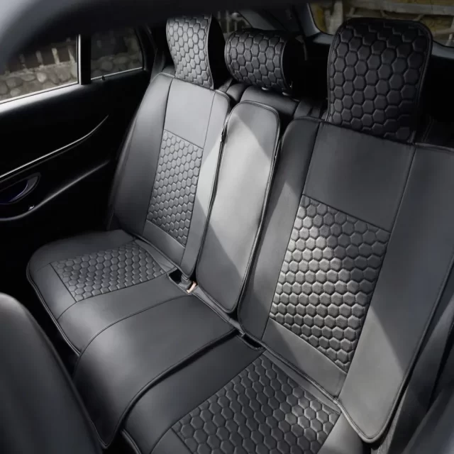 Mazda Seat Covers (2016-2026) – Back Seat Custom Fit, Premium Eco-Leather  |  Owleys