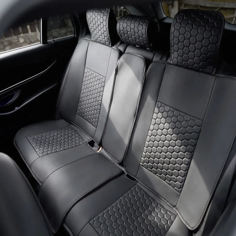 Mazda Seat Covers (2016-2026) – Back Seat Custom Fit, Premium Eco-Leather  |  Owleys