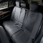 Volvo XC90 Seat Covers (2015-2026) – Back Seat Custom Fit, Premium Eco-Leather (Black)  |  Owleys - View 1