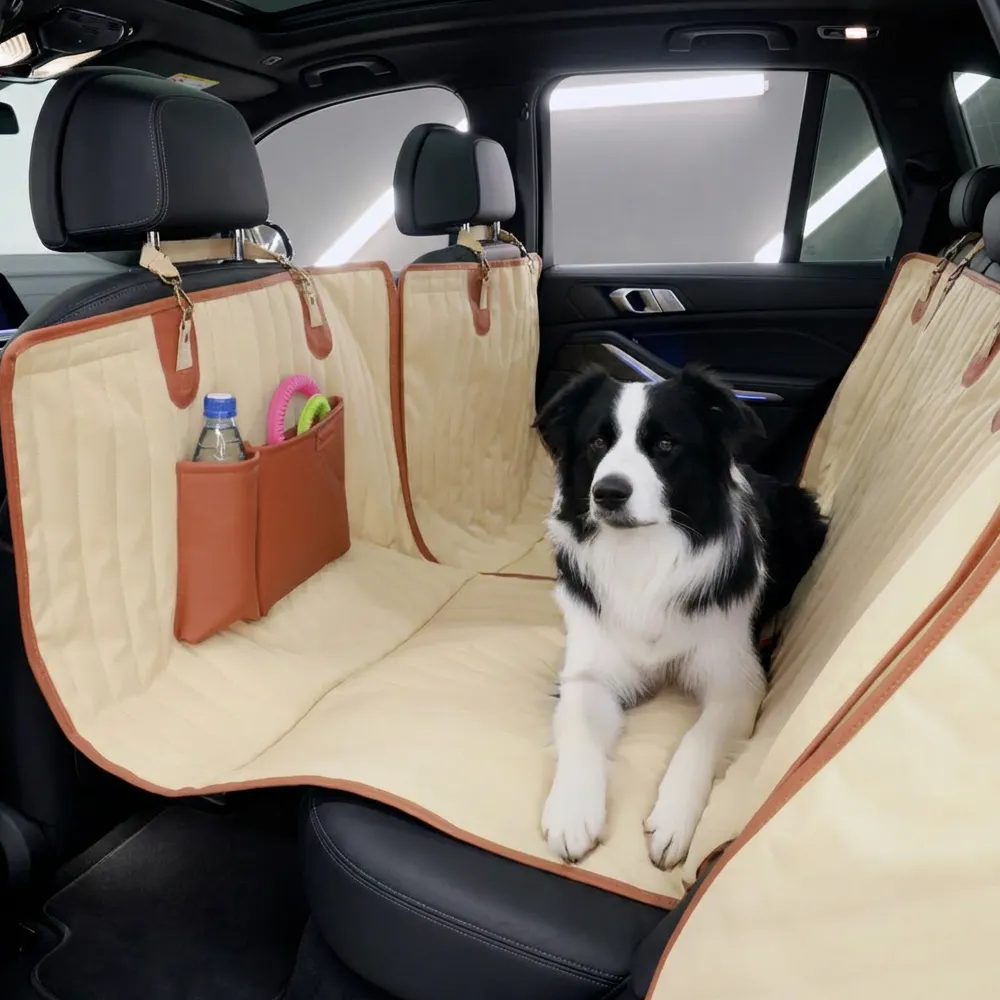 BMW X5 Dog Seat Cover  |  “Travel Buddy Light” by Owleys
