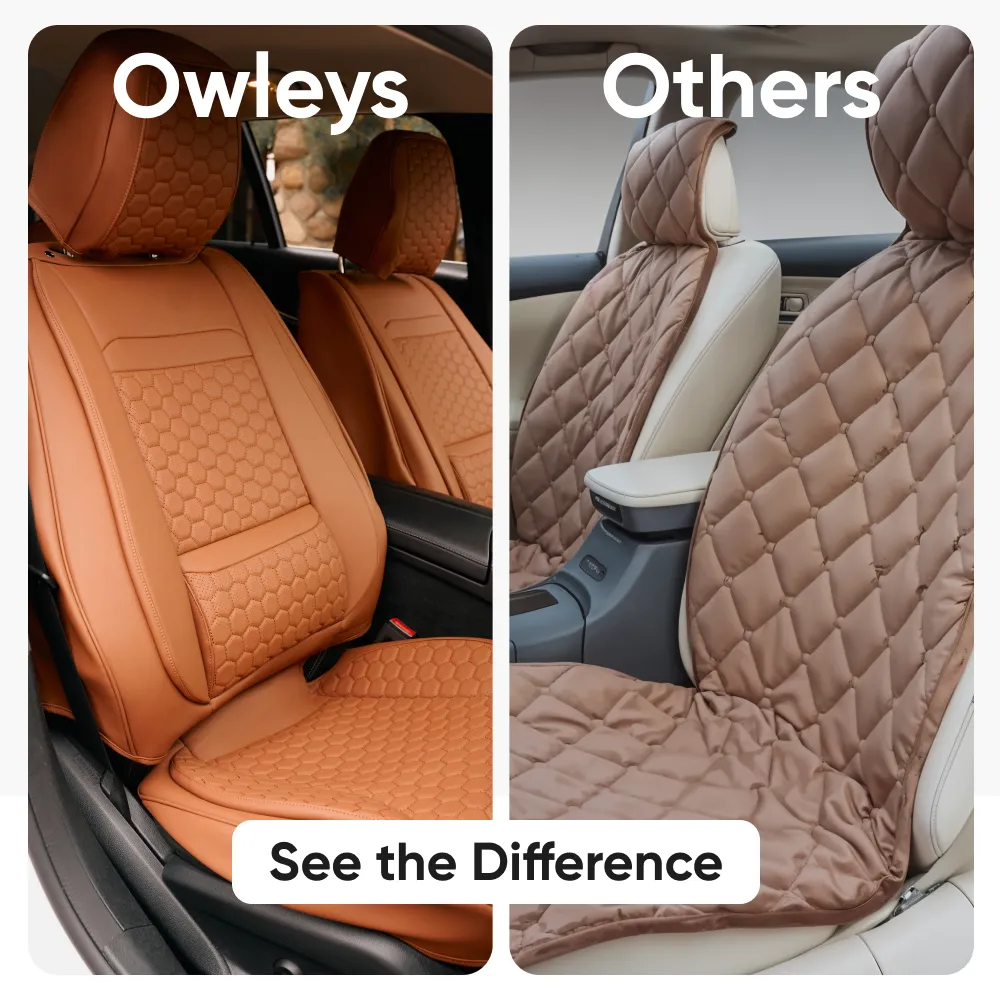 Mercedes-Benz Seat Covers (2016–2025) – Back Seat Custom Fit, Soft Eco-Leather | Owleys - View 9