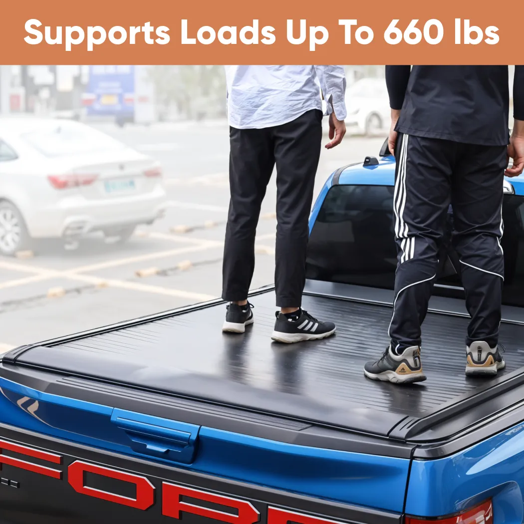 Ford F-150 Electric Tonneau Cover, Roll-Up Bed Cover |  Owleys - View 3