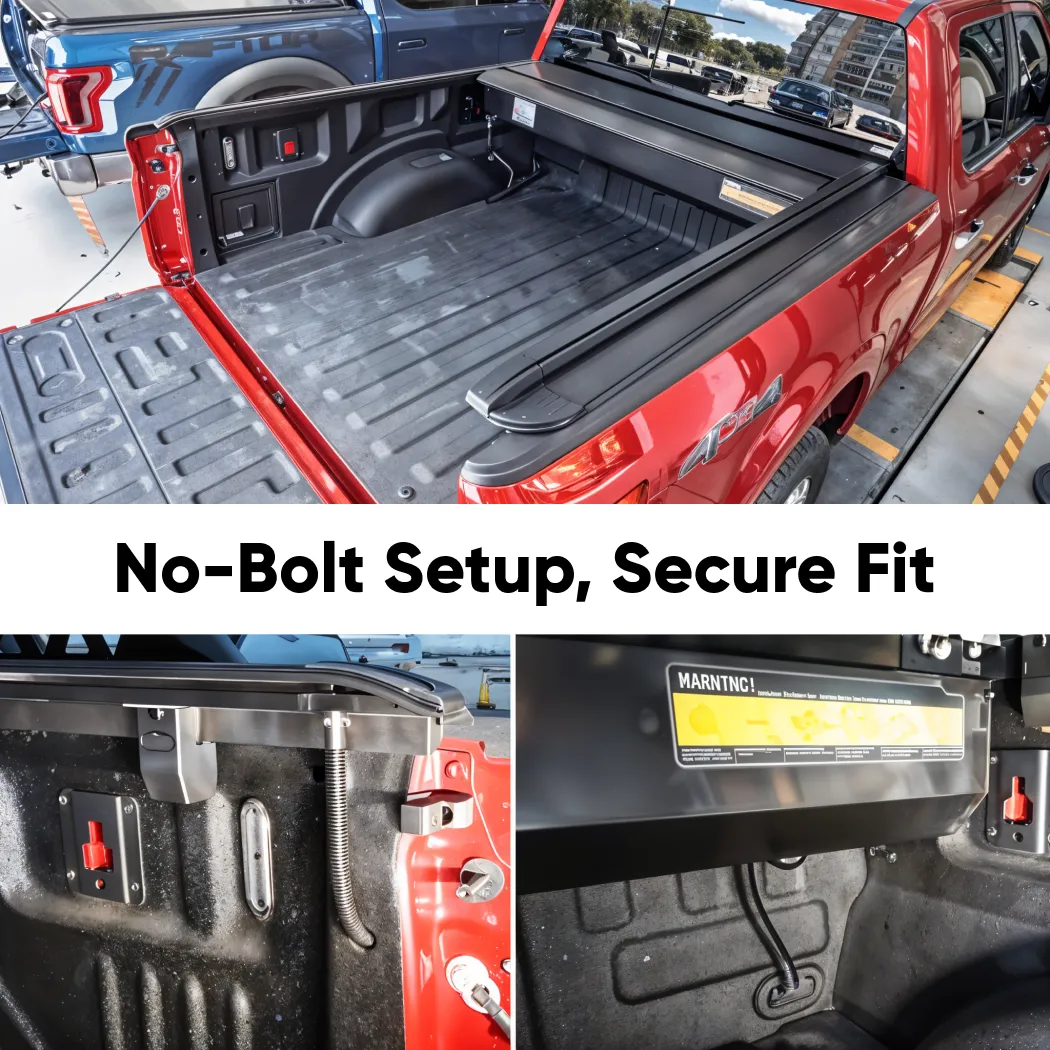 Ford F-150 Electric Tonneau Cover, Roll-Up Bed Cover |  Owleys - View 6