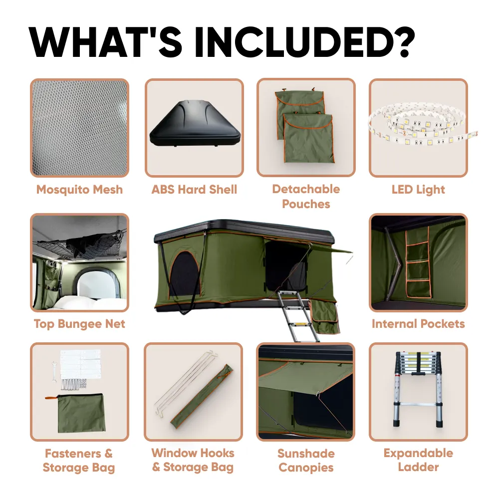 Ford F-150 Roof Top Tent with Hard ABS Shell | Owleys - View 4