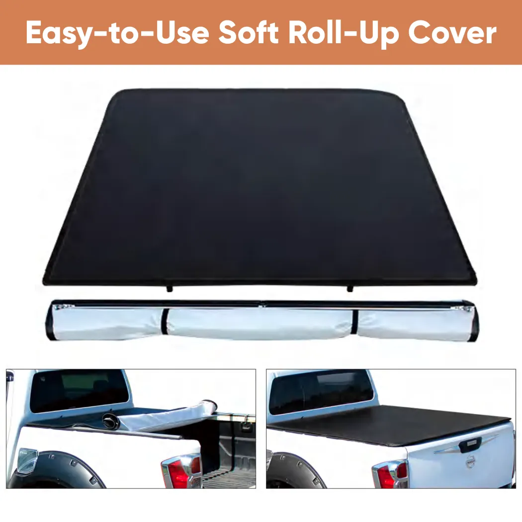 Ford F-150 Soft Roll-Up Tonneau Cover, Soft Bed Cover | Owleys - View 2