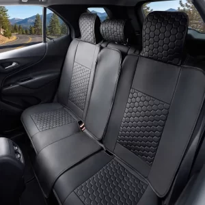 GMC Yukon Seat Covers – Back Seat Custom Fit, Premium Eco-Leather  |  Owleys