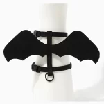 Bat Wings Harness for Dogs & Cats  |  “Mini Dracula” by Owleys - View 8
