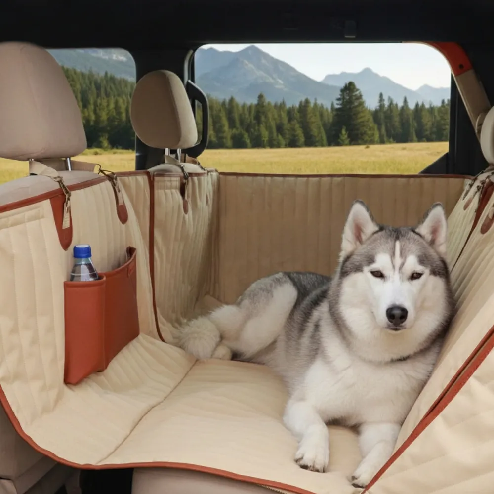 Ford Bronco Dog Seat Cover  |  “Travel Buddy Light” by Owleys