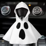 Ghost Car Gear Shift Hoodie Cover  |  “Gear Ghoul” by Owleys - View 1