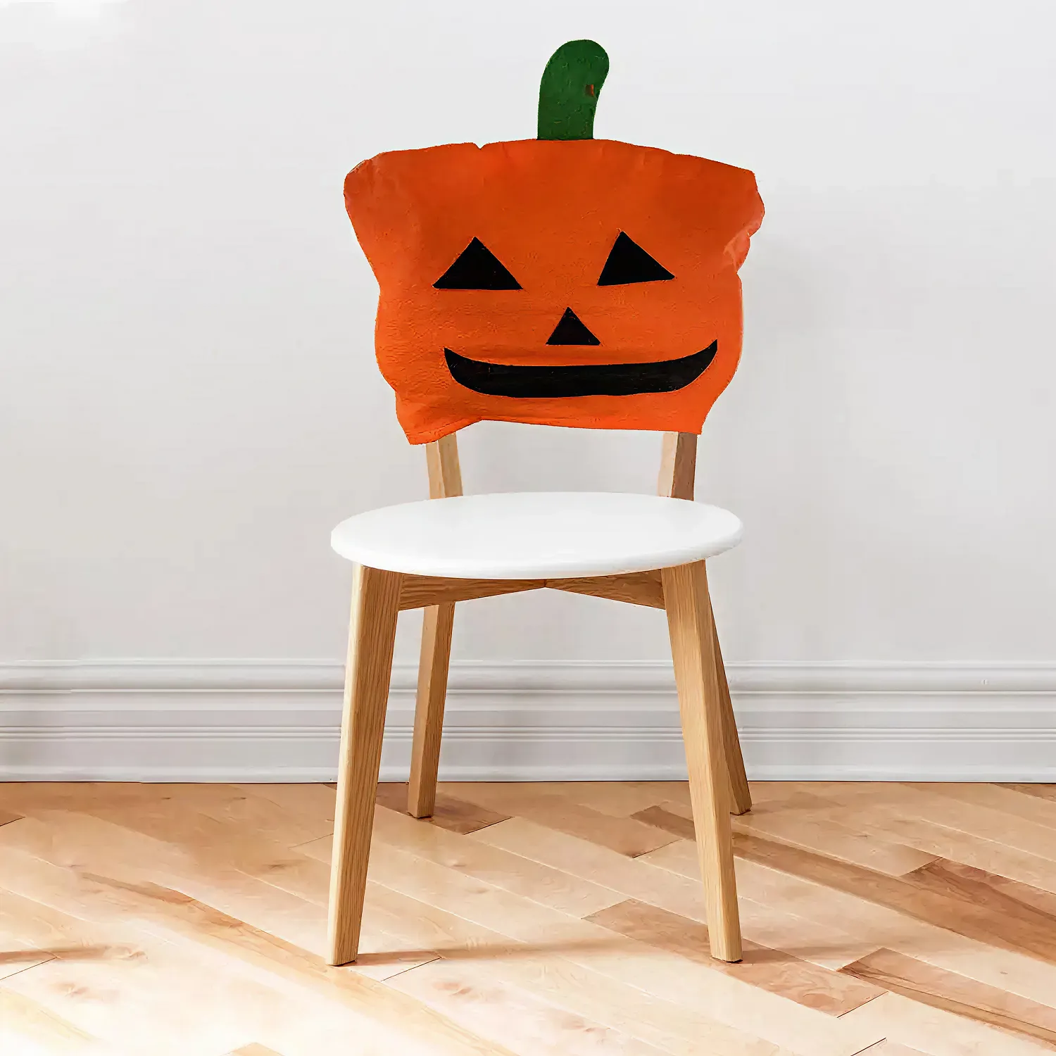 Halloween Pumpkin Car Headrest Covers (2 Pcs) | “Jack & Jill” by Owleys - View 5