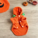 Halloween Dog Pumpkin Costume  |  “Pumpkin Pup” by Owleys - View 5
