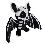 Skeleton Bat Plushie, Halloween Plush Pillow  |  “Skellybat” by Owleys - View 6