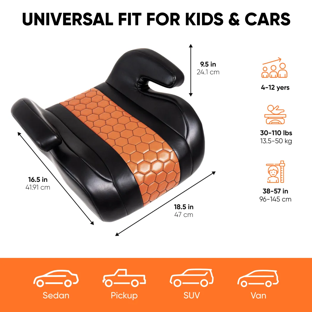 Car Booster Seat Age 4-12  |  “Snug Bug” by Owleys - View 3