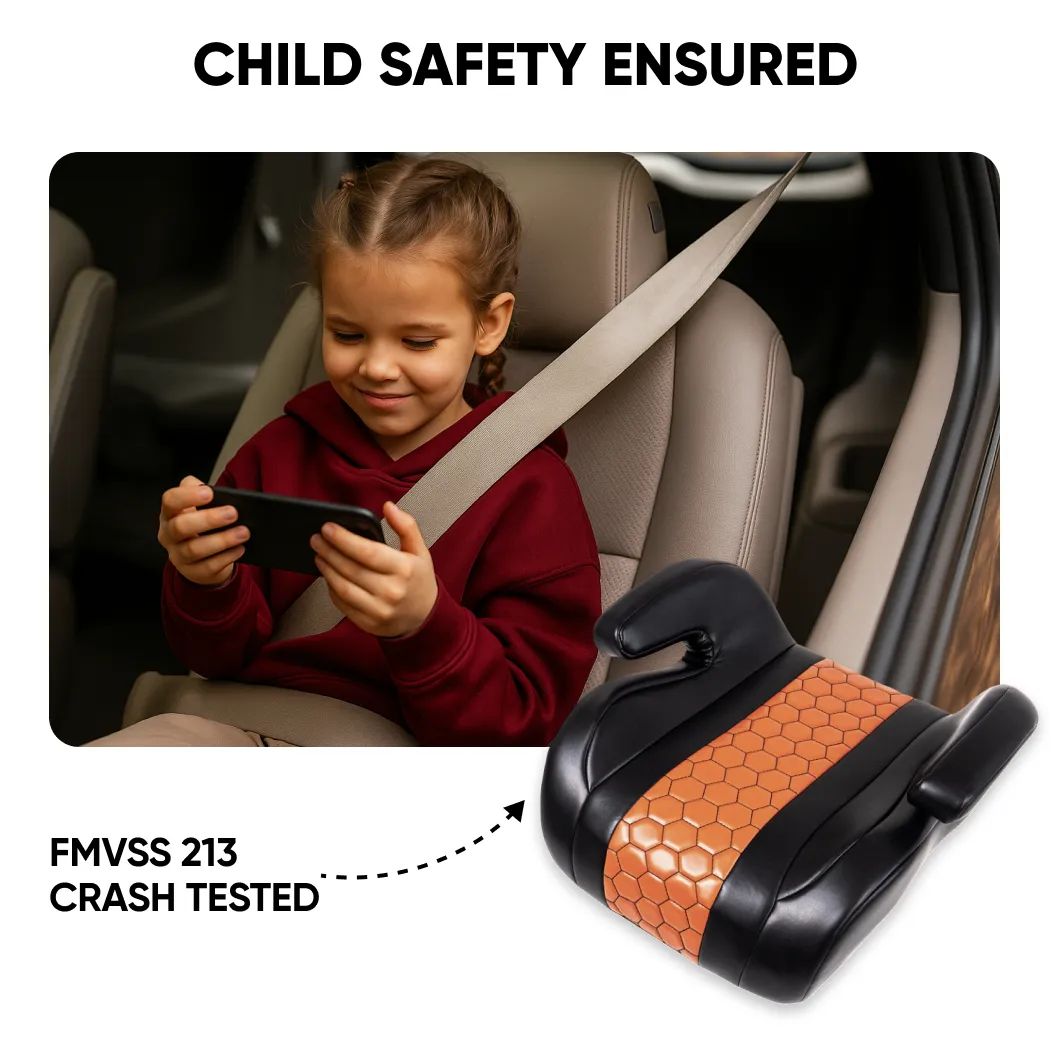 Car Booster Seat Age 4-12  |  “Snug Bug” by Owleys - View 6