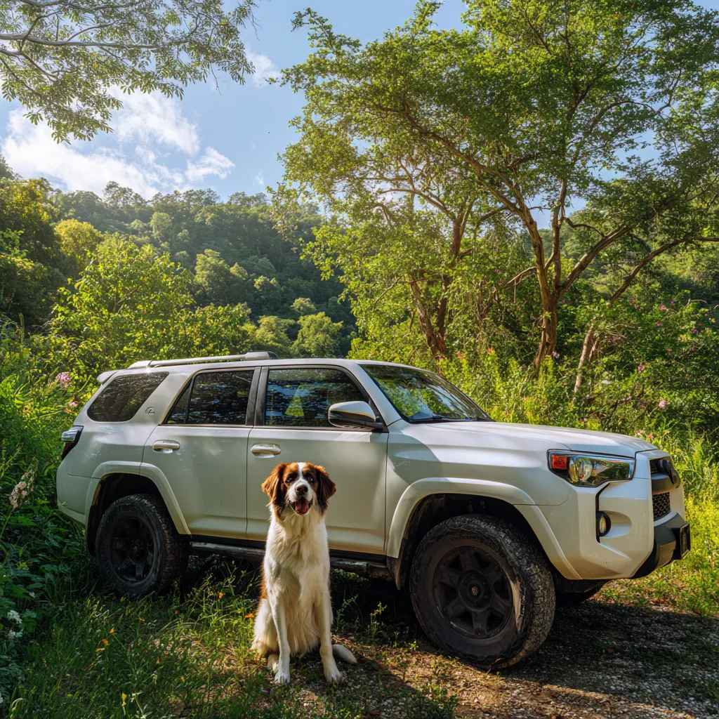 Toyota 4Runner Dog Seat Cover  |  “Travel Buddy Light” by Owleys