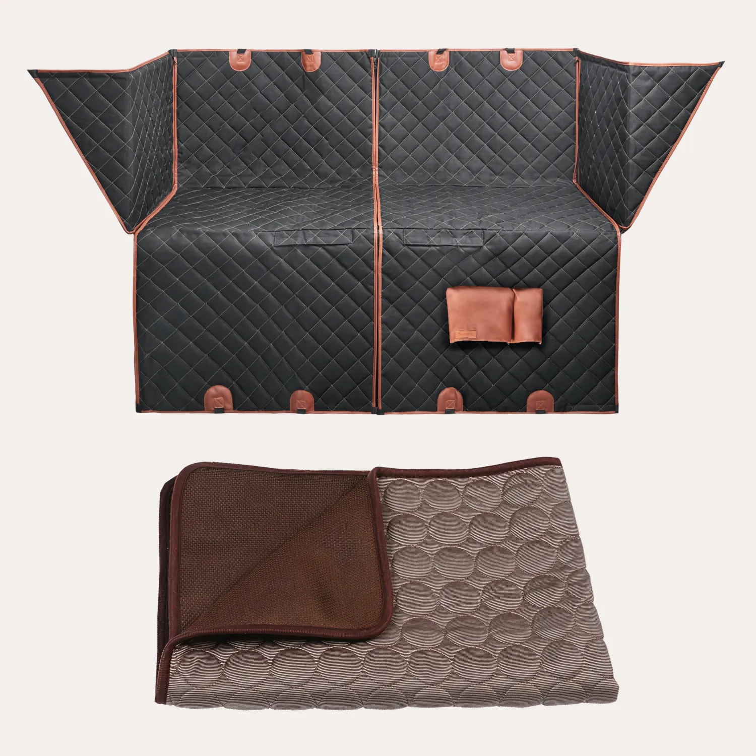 Paw Pal Bundle – Dog Seat Cover & Dog Cooling Mat  |  Owleys