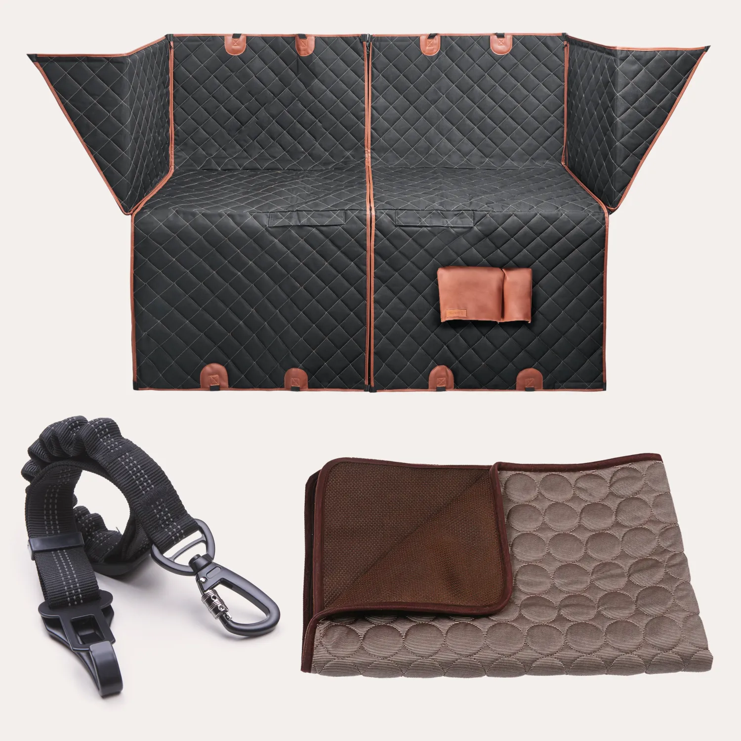 Paw Pal Bundle – Dog Seat Cover & Dog Cooling Mat  |  Owleys