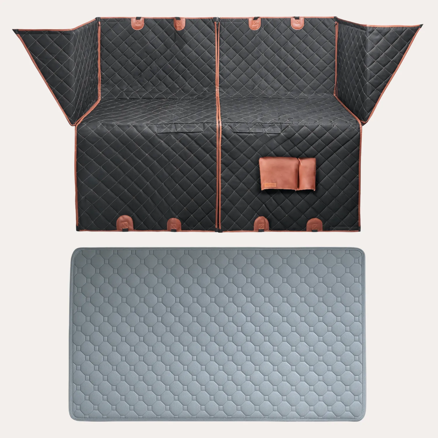 Paw Pal Bundle – Dog Seat Cover & Waterproof Dog Mat  |  Owleys