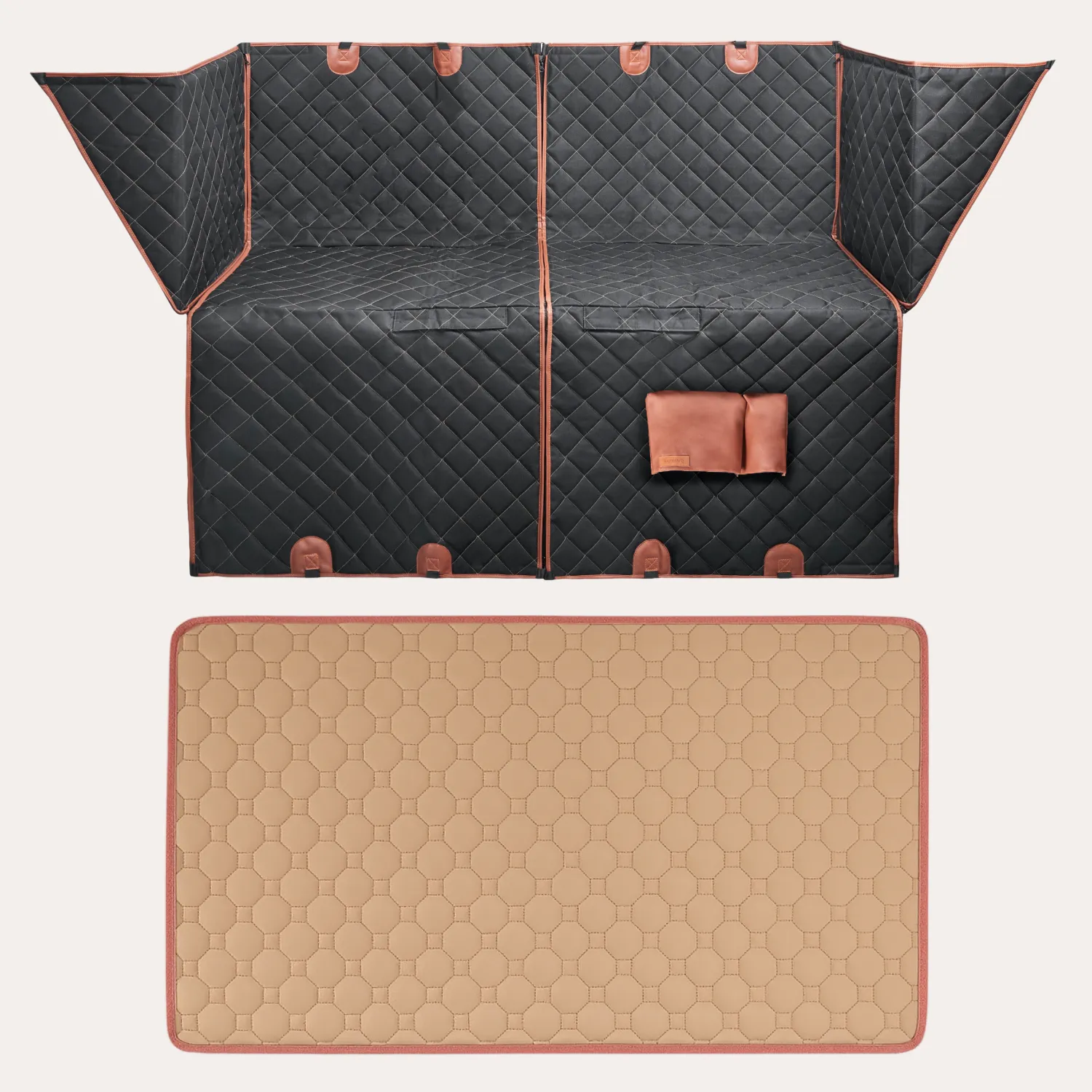 Paw Pal Bundle – Dog Seat Cover & Waterproof Dog Mat  |  Owleys