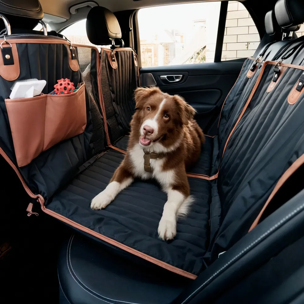 Volvo XC60 Hard Bottom Dog Seat Cover  |  “Travel Buddy Mk. II” by Owleys - View 8