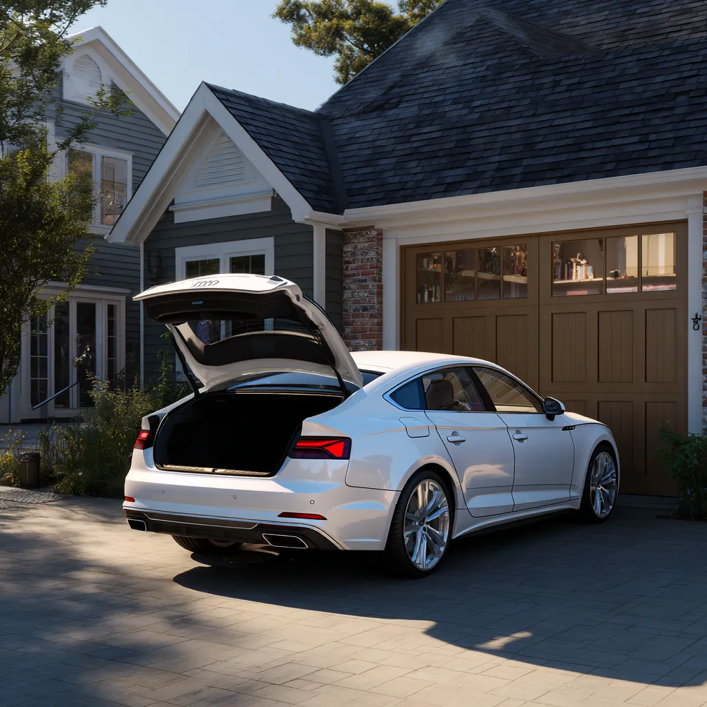 Audi Trunk Organizer  |  “Hexy” by Owleys - View 2