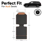 Audi Q7 Car Seat Protector  |  “Hexy” by Owleys - View 3