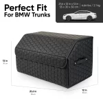 BMW Trunk Organizer  |  Black “Hexy” by Owleys - View 4