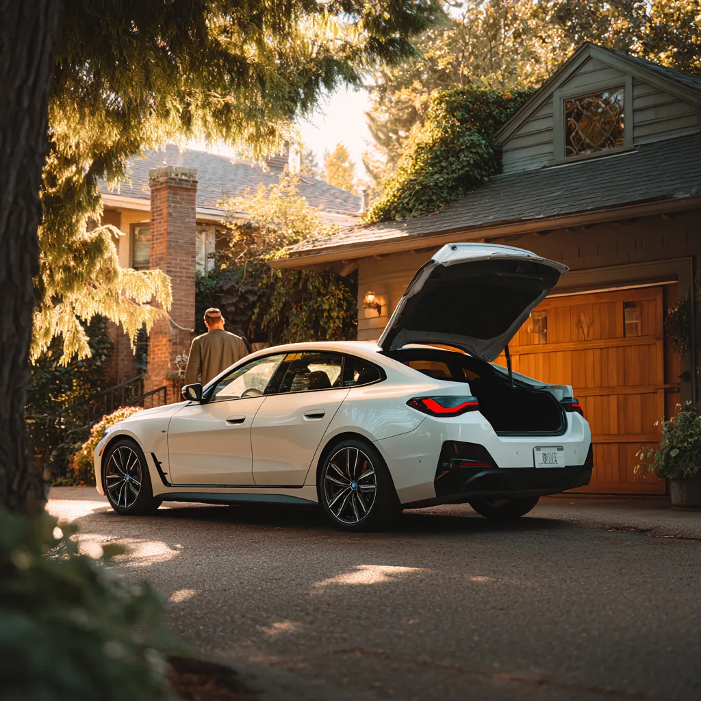 BMW Trunk Organizer | Black “Hexy” by Owleys - View 2