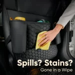Car Back Of Seat Organizer  |  Black “Hexy” by Owleys - View 10