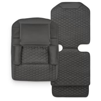 Black Hexy Seat Back Organizer & Seat Protec…