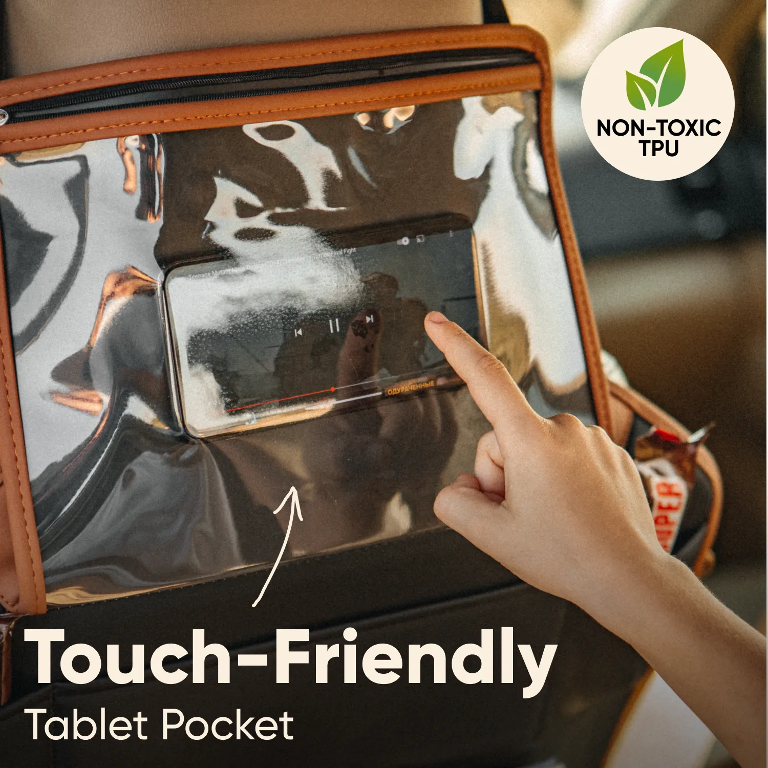 Car Back Of Seat Organizer  |  “Hexy” by Owleys - View 5