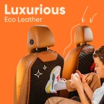 Car Seat Back Protector  |  “Hexy” by Owleys - View 3