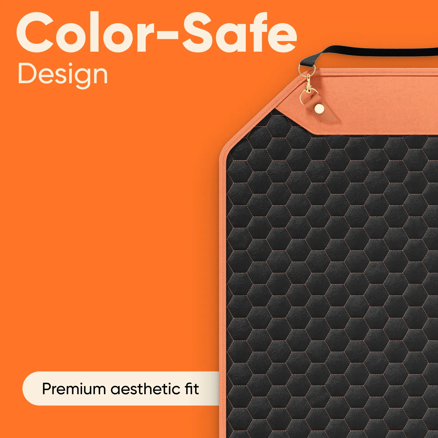 Car Seat Back Protector  |  “Hexy” by Owleys - View 12