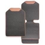 Hexy Car Seat Protector & Car Kick Mat Set (2 Pcs)  |  Owleys - View 1