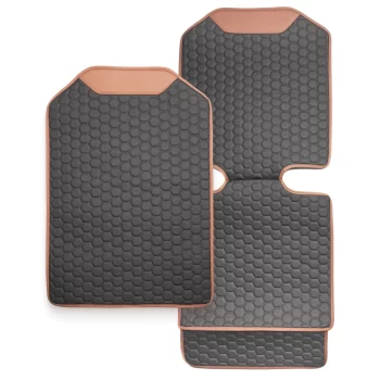Hexy Car Seat Protector & Car Kick Mat Set (…