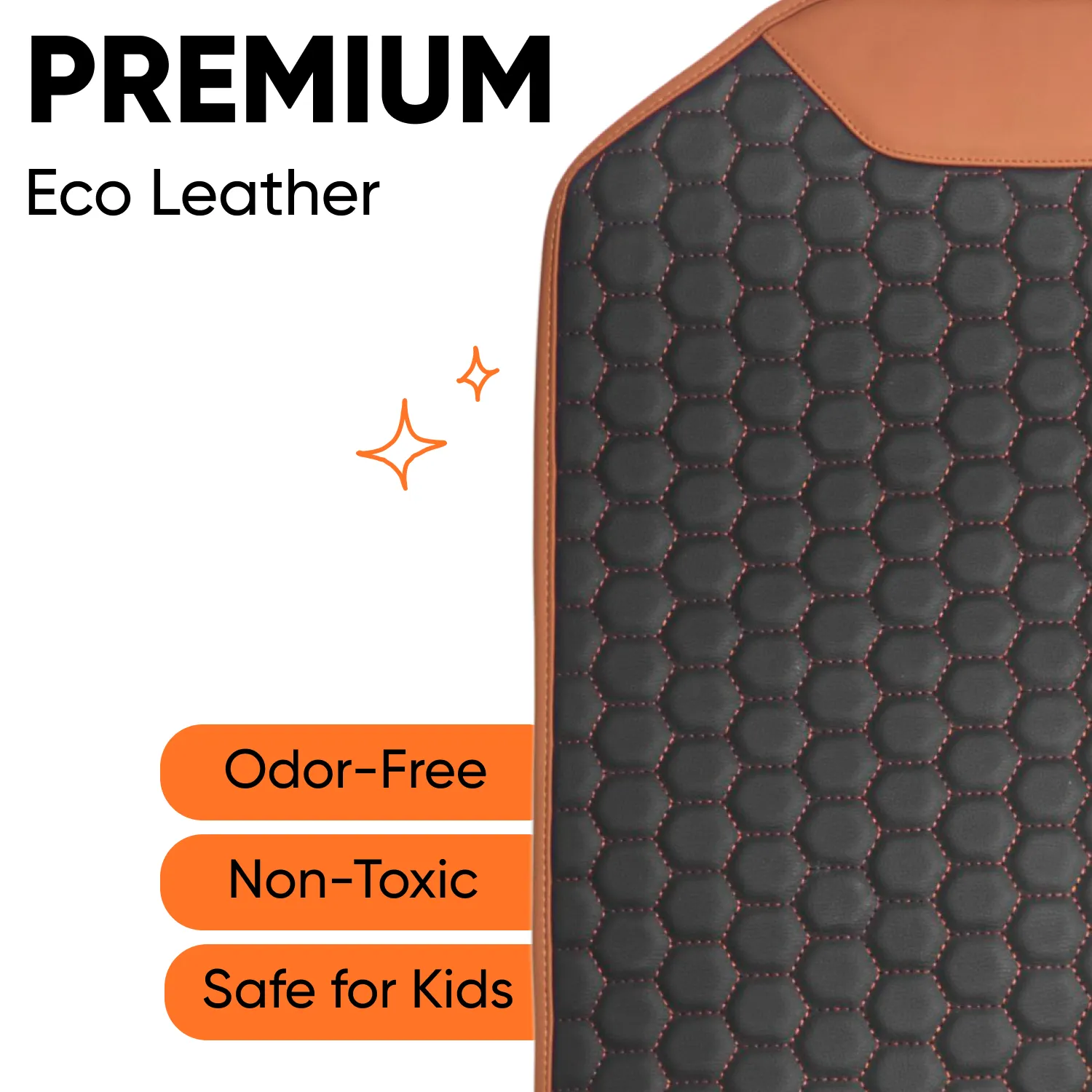 Audi Q7 Car Seat Protector  |  “Hexy” by Owleys - View 5