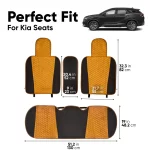 Kia Seat Covers (2015–2025) – Custom Fit, Luxury Velvet  |  Owleys - View 3