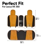Lexus RX 350 Seat Covers (2016–2025) – Custom Fit, Luxury Velvet  |  Owleys - View 4