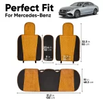 Mercedes-Benz Seat Covers (2016–2025) – Custom Fit, Luxury Velvet  |  Owleys - View 3