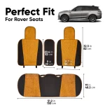 Range Rover Seat Covers (2015–2025) – Custom Fit, Luxury Velvet  |  Owleys - View 3