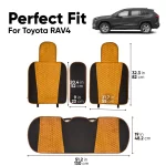 Toyota RAV4 Seat Covers (2015–2025) – Custom Fit, Luxury Velvet  |  Owleys - View 4