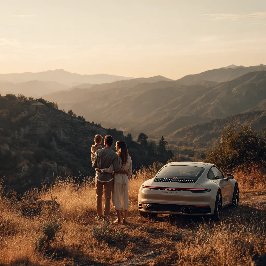 Porsche Car Seat Protector  |  “Hexy” by Owleys - View 2