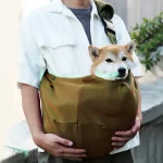 Reversible Dog Carrier Sling Bag with Storage Pocket – Paw Pal Collection  |  Owleys Partnership - View 6